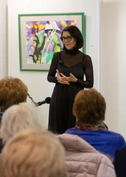 2025_01_31 Otvoritev razstave Jozˇe Sˇajn Patrik Lovrin-7